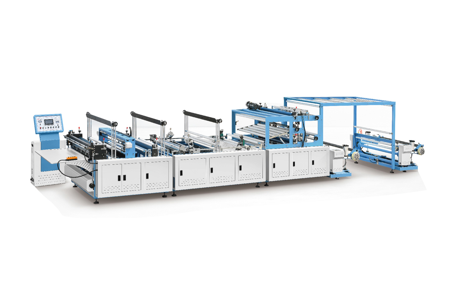 ZXL-1300雙放料無紡布制袋機(jī)(香蕉套袋、衛(wèi)浴潔具套袋、沙發(fā)套袋)